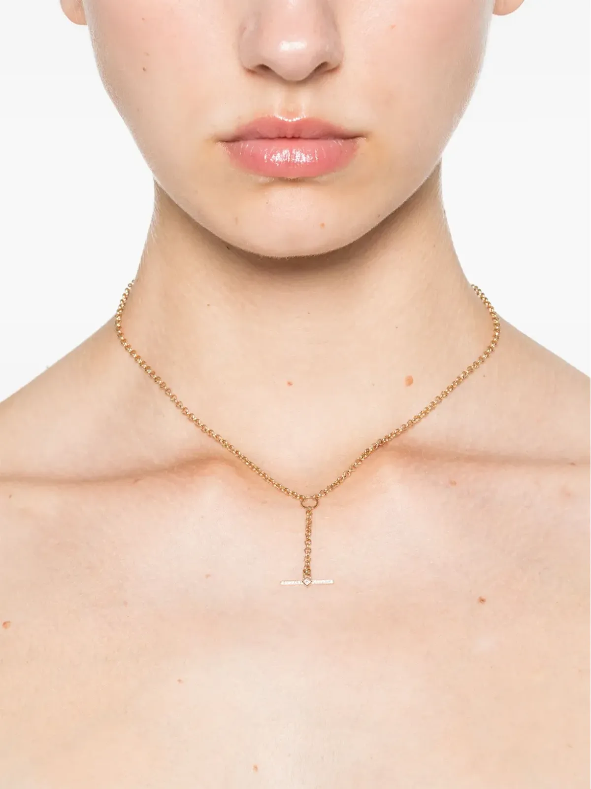 Zoë Chicco 14K イエローゴールド ダイヤモンド ネックレス - 画像2