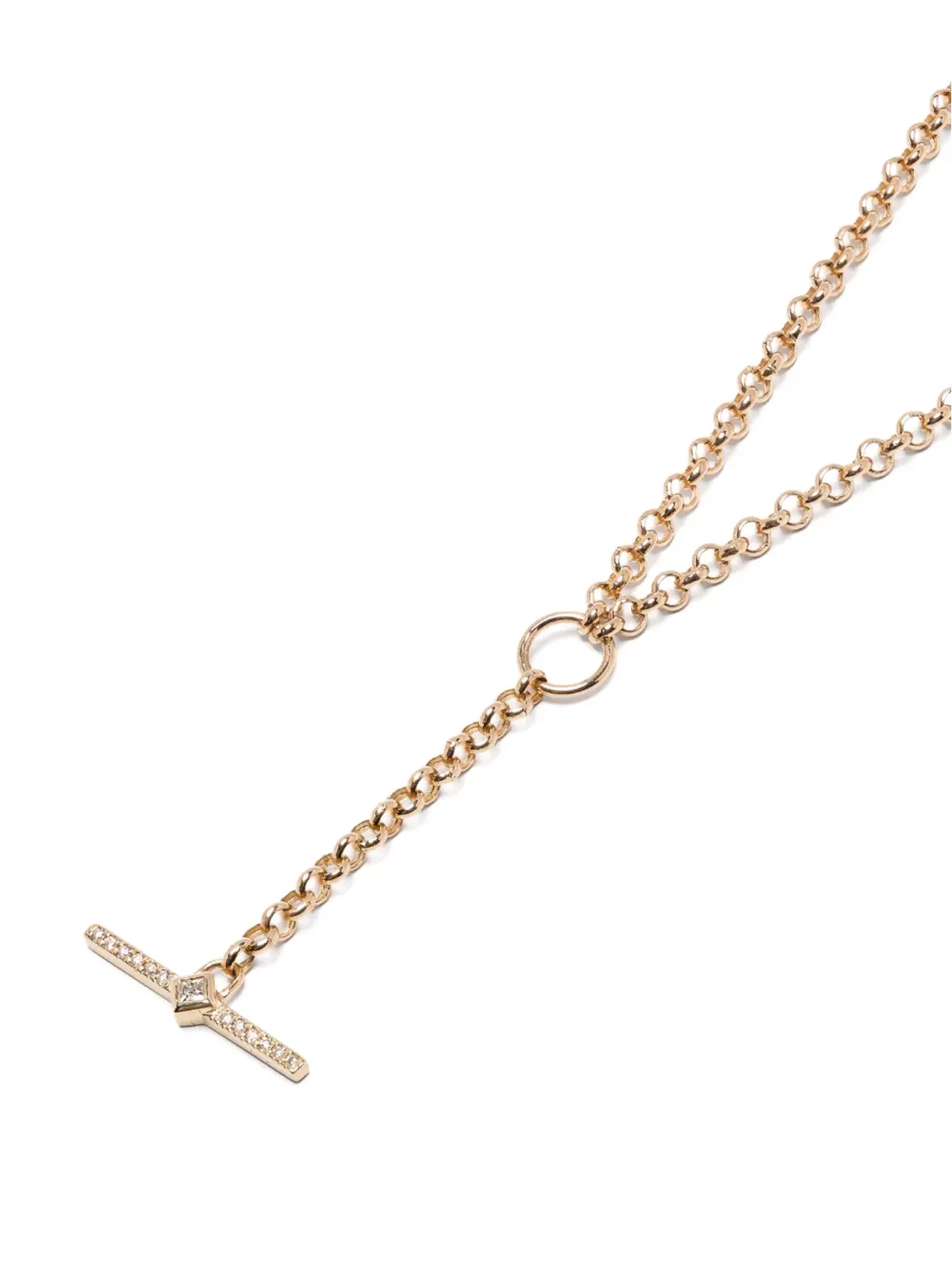 Zoë Chicco 14K イエローゴールド ダイヤモンド ネックレス - 画像3