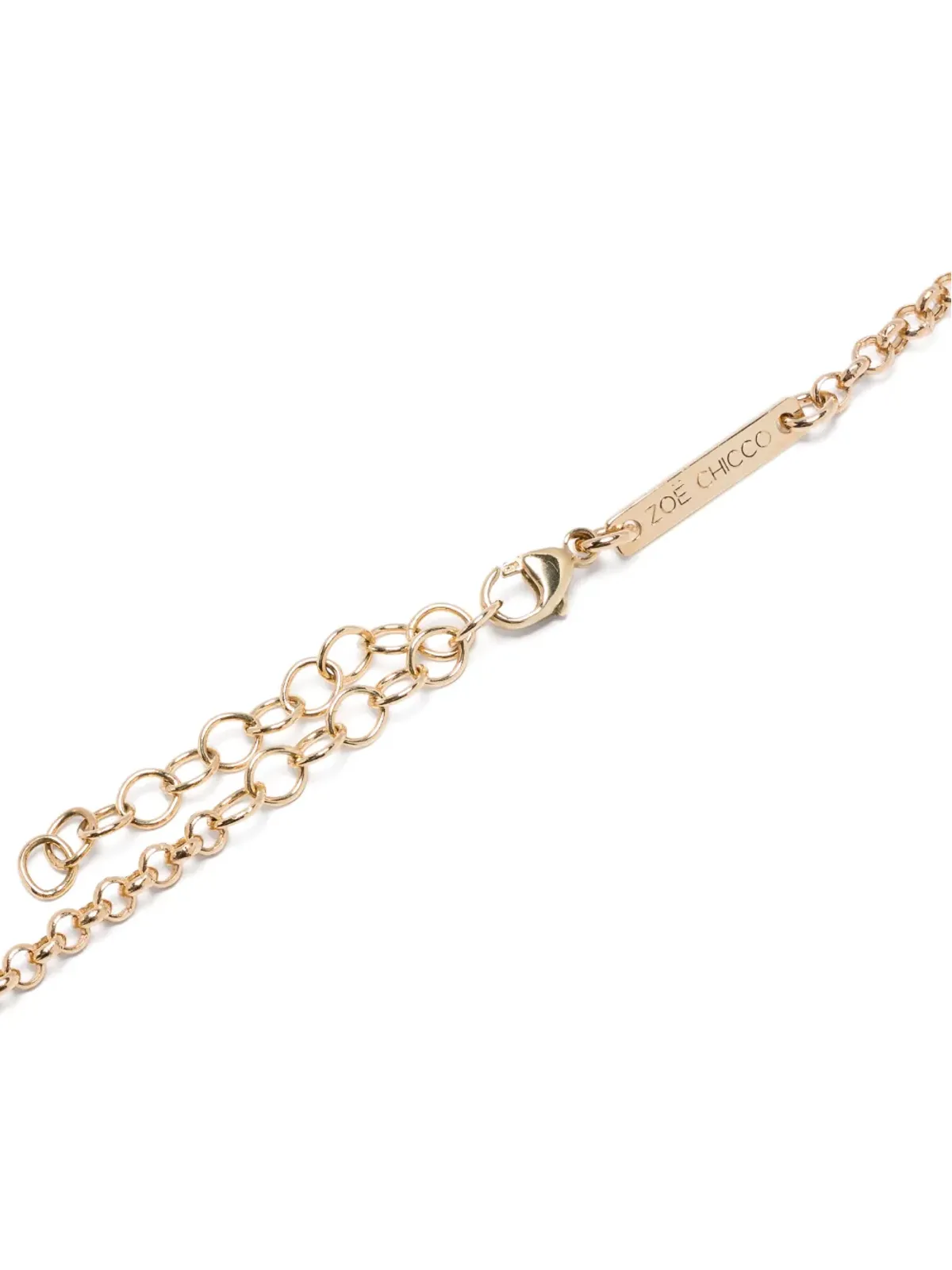 Zoë Chicco 14K イエローゴールド ダイヤモンド ネックレス - 画像4