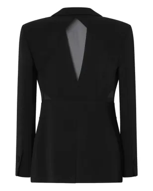 PINKO カットアウトディテール ブレザー - Black - サムネイル2