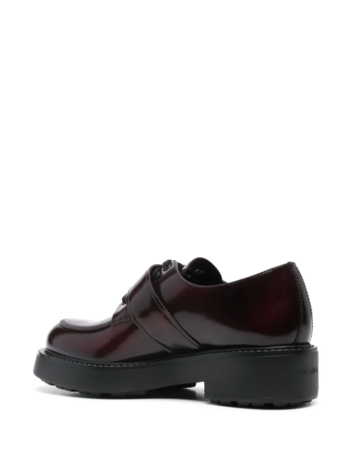 Prada buckle-detailed brogue - Brown - 画像3