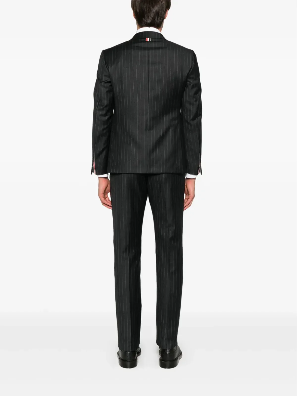 Thom Browne ピンストライプ ウール ブレザー - グレー - 画像4