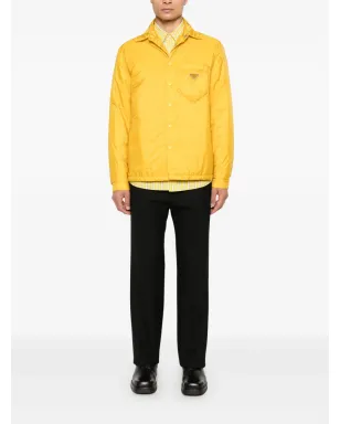 Prada Re-Nylon シャツ - イエロー - サムネイル2