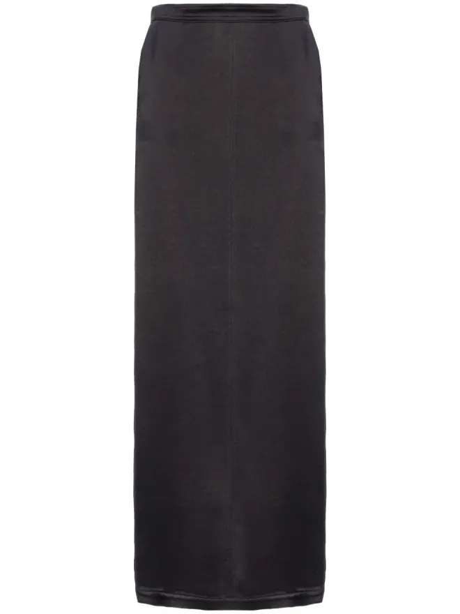 PINKO PINKO 後ろスリット入りマキシスカート - ブラックの商品画像