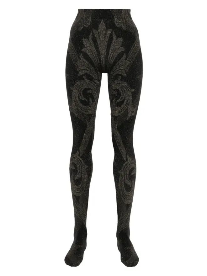 Wolford Wolford x ETRO メタリック糸ジャカードタイツの商品画像