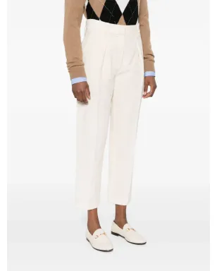Brunello Cucinelli センタープレス入りコーデュロイパンツ - ニュートラルカラー - サムネイル3