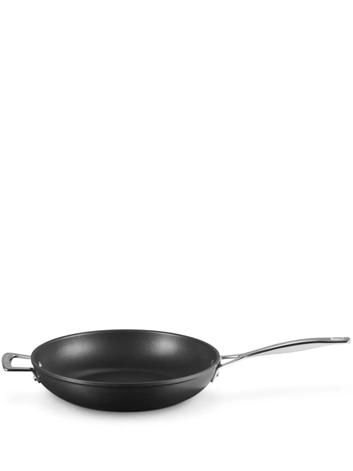 Le Creuset ノンスティック アルミニウム 深型フライパン - ブラック - 画像1