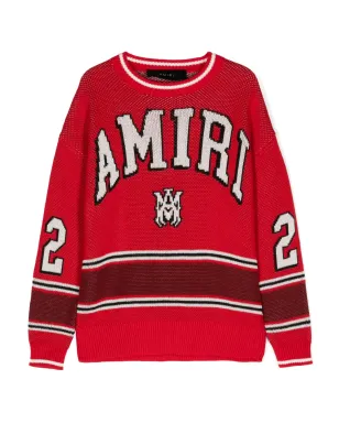 AMIRI KIDS 22ストライプジャカードジャンパー - サムネイル1