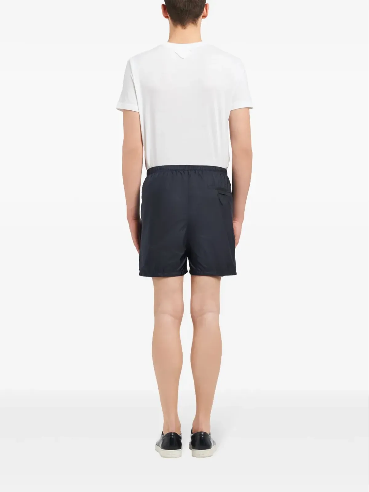 Prada ロゴパッチ リサイクルナイロン スイムショーツ - 画像5