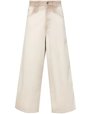 FEDERICO CINA cropped straight-leg trousers - Neutrals - サムネイル1