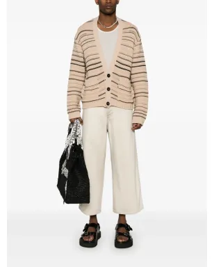 FEDERICO CINA cropped straight-leg trousers - Neutrals - サムネイル2