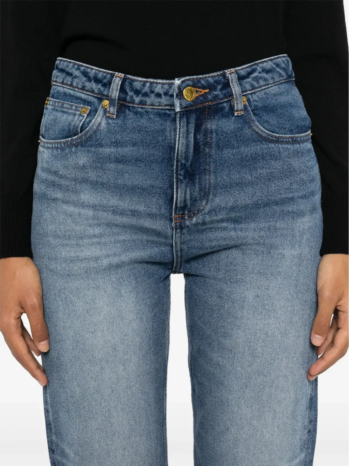 A.P.C. Kylie ミッドライズ・ストレートジーンズ - 画像5