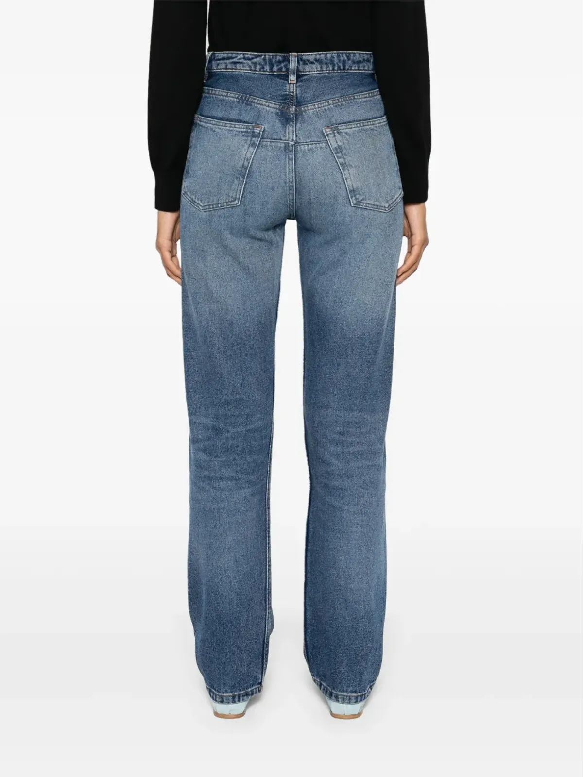 A.P.C. Kylie ミッドライズ・ストレートジーンズ - 画像4