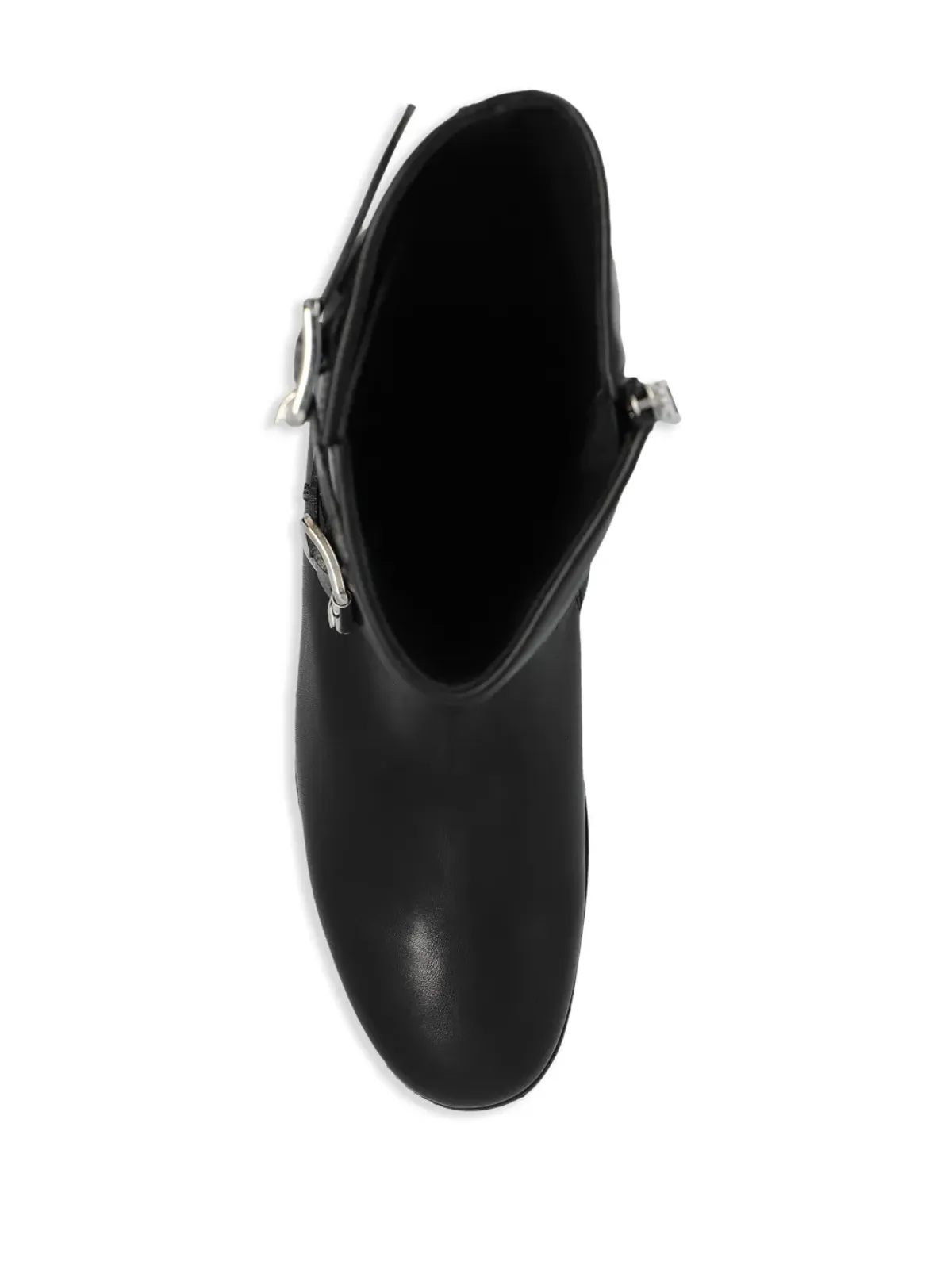 DSQUARED2 バックル付きレザーブーツ - 画像4