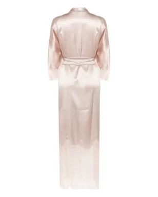 Carine Gilson レーストリム入りシルク ロングローブ - サムネイル2