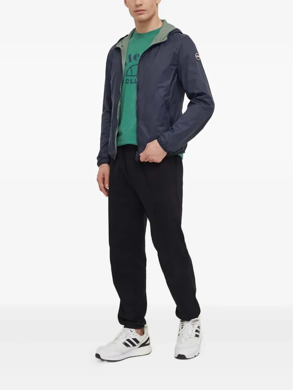 Colmar リバーシブル ジップアップ フード付きジャケット - 画像2