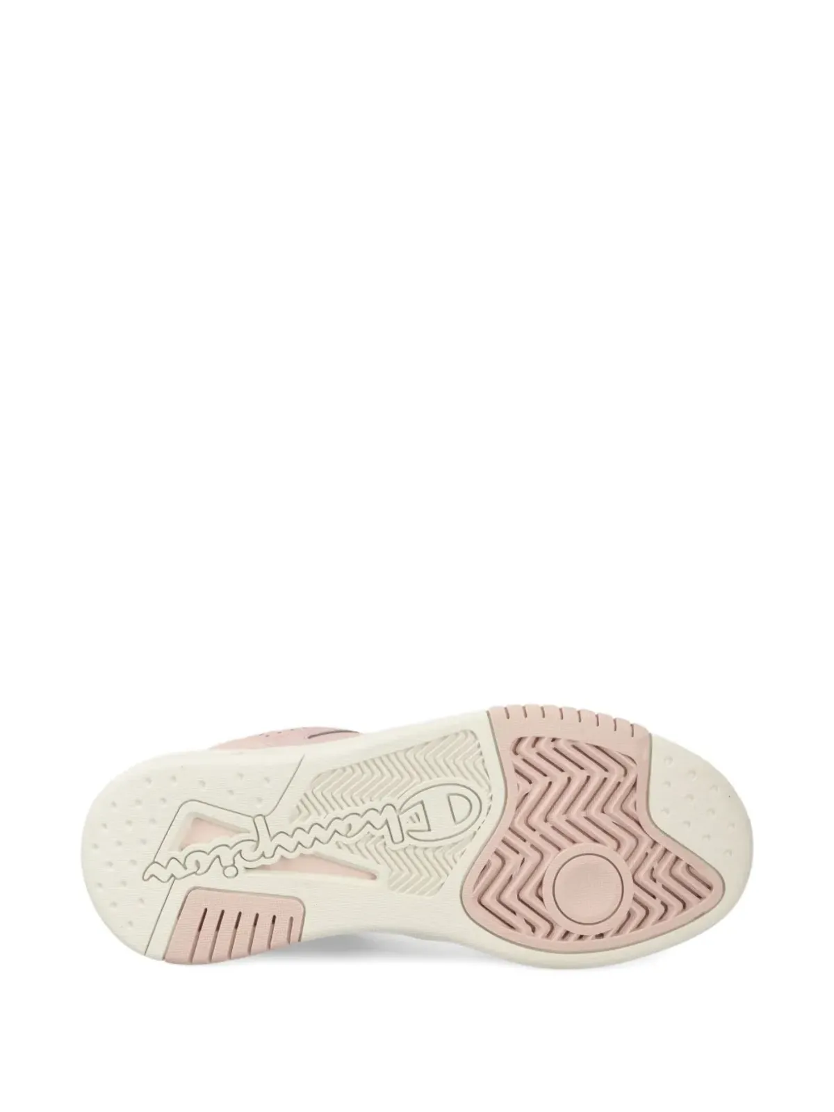 Champion ロゴディテールパンチングスニーカー（ピンク） - 画像5