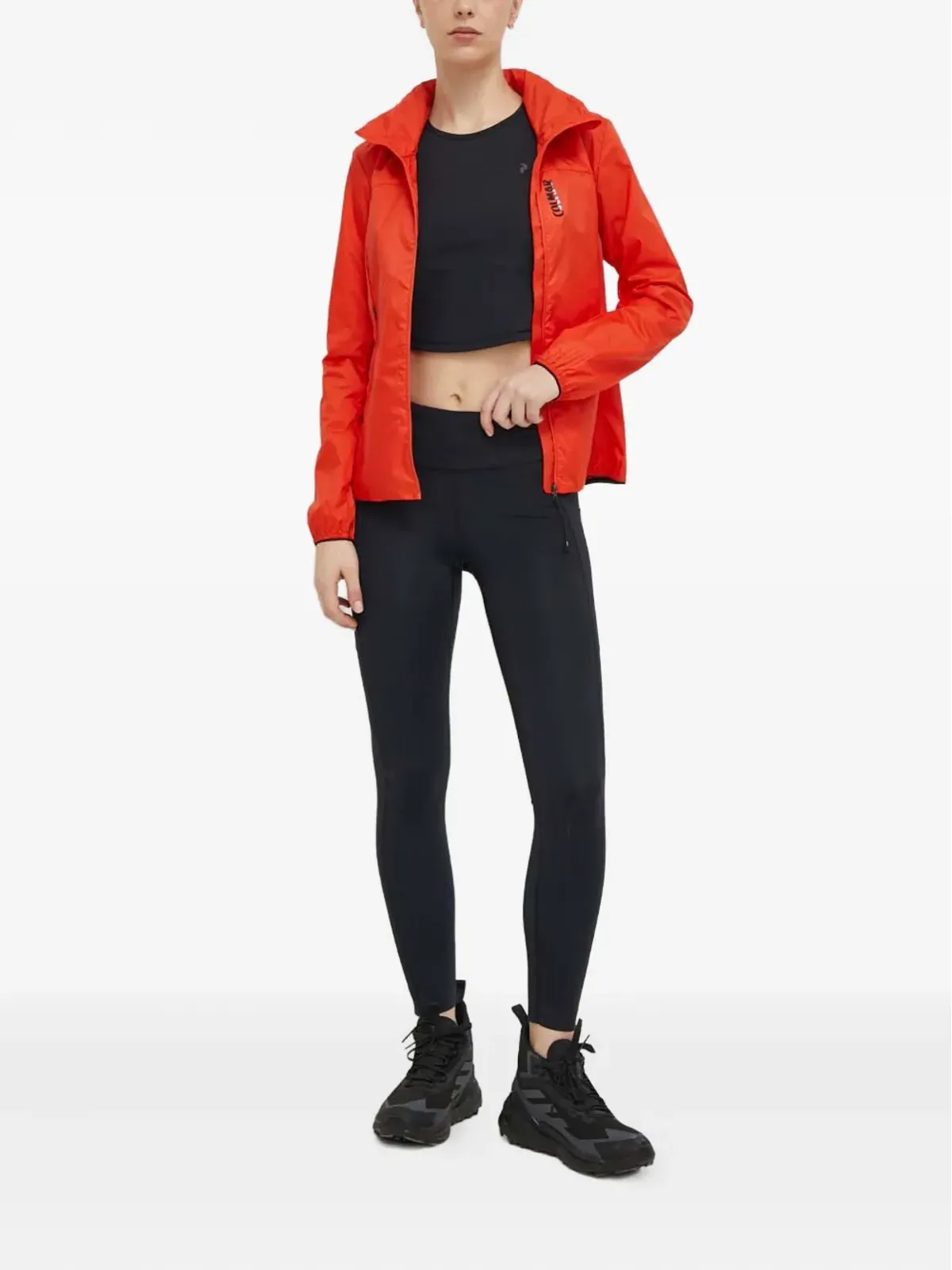 Colmar windproof zip-up jacket - Orange - 画像2