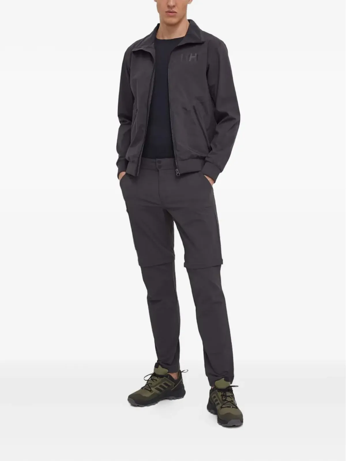 Helly Hansen ジップアップ ロゴジャケット - 画像2