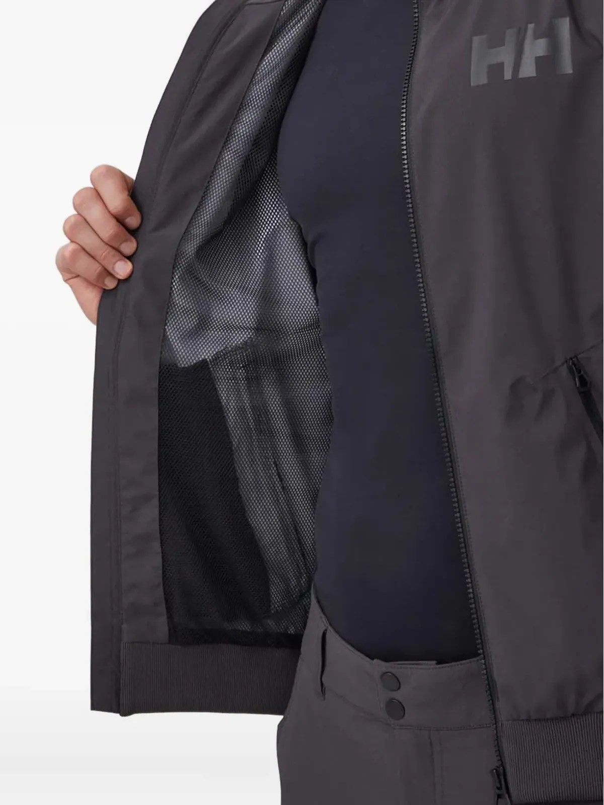 Helly Hansen ジップアップ ロゴジャケット - 画像4