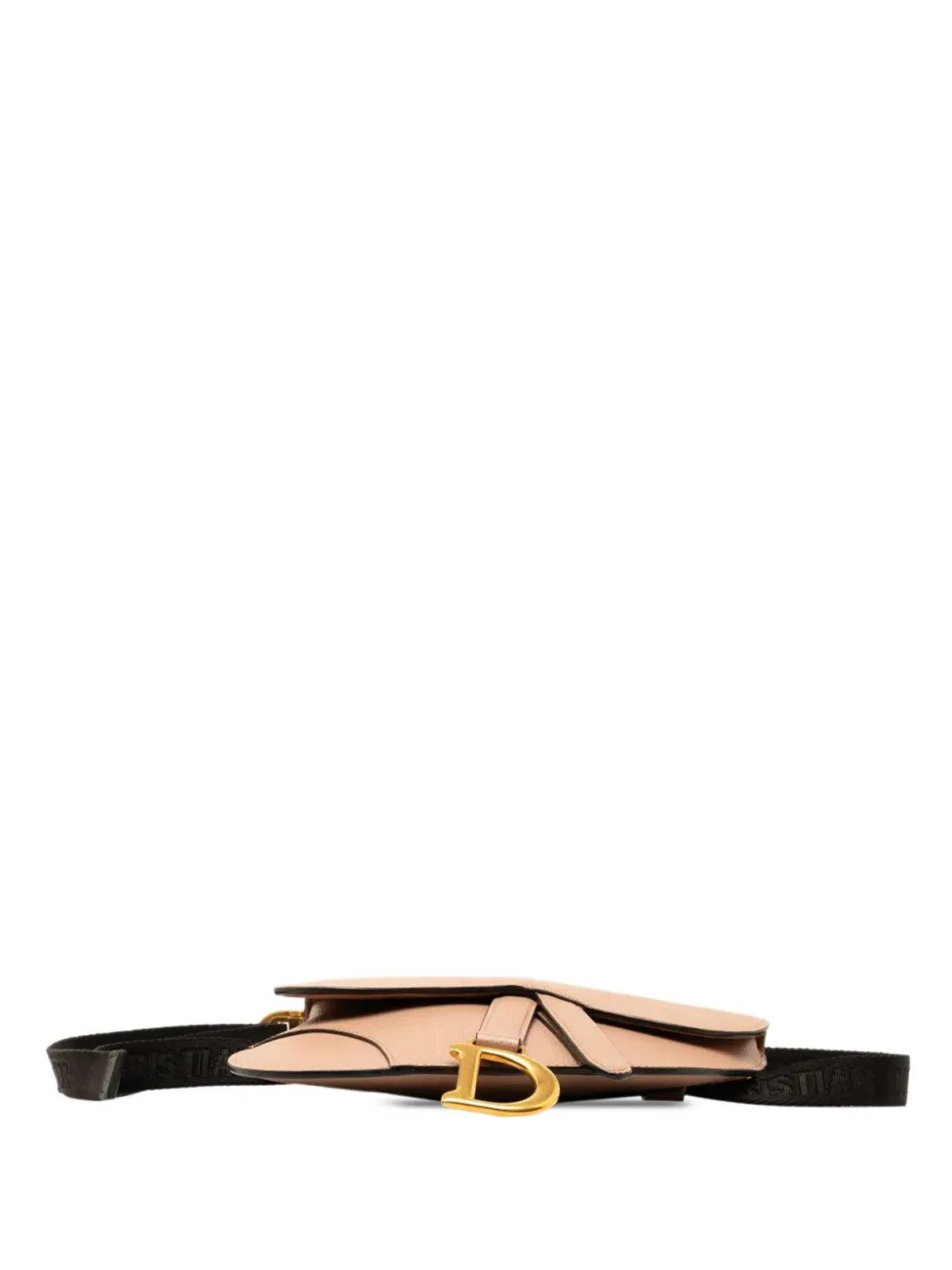 Christian Dior ビンテージ 2019年 レザー サドルベルトバッグ ブラウン - 画像4