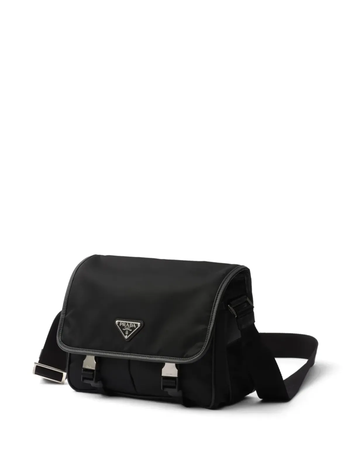 Prada ロゴ・アップリケ Re-Nylon ショルダーバッグ - 画像4