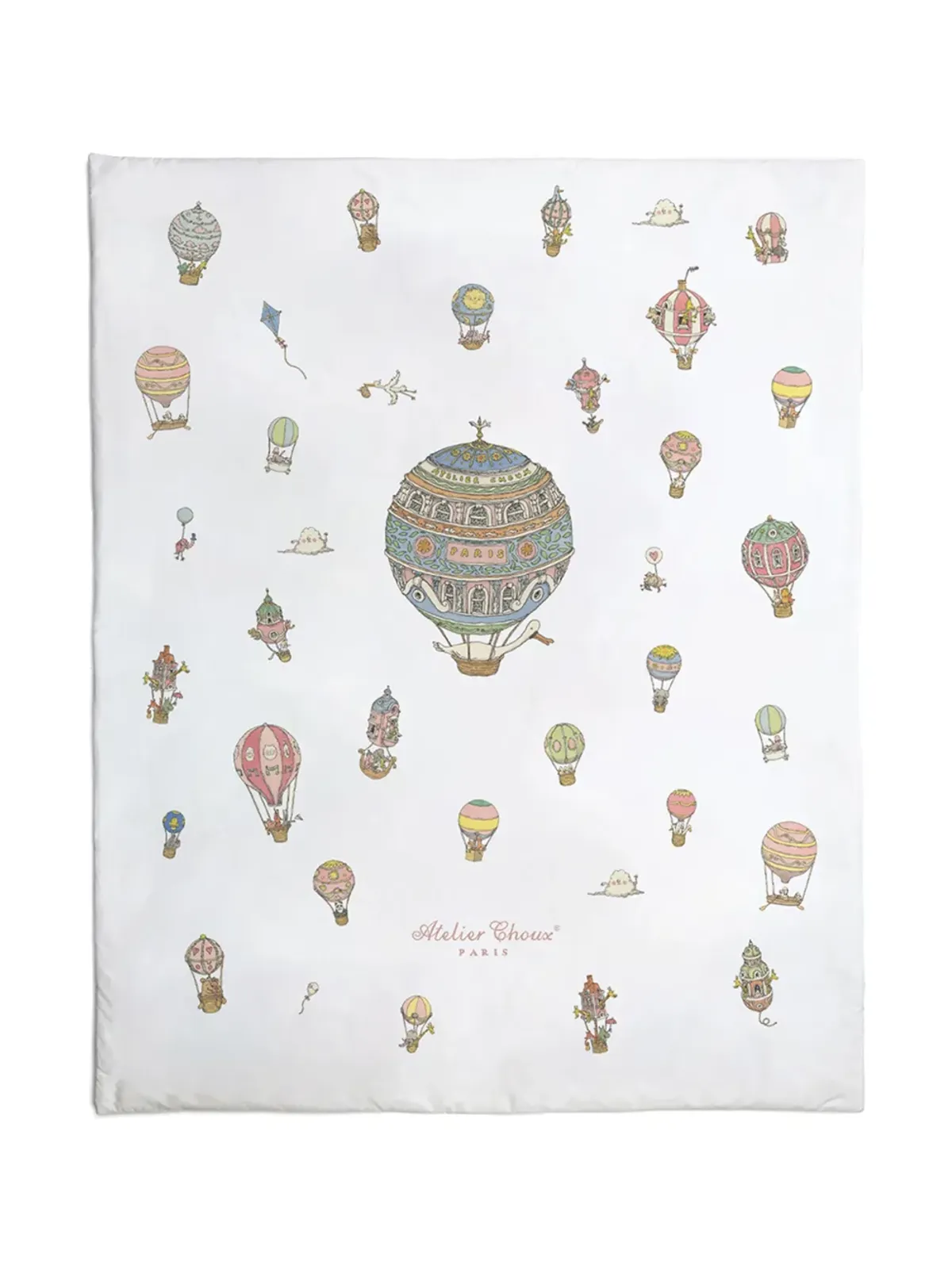 Atelier Choux バルーンとカルーセルのチェンジングマットセット - 画像2