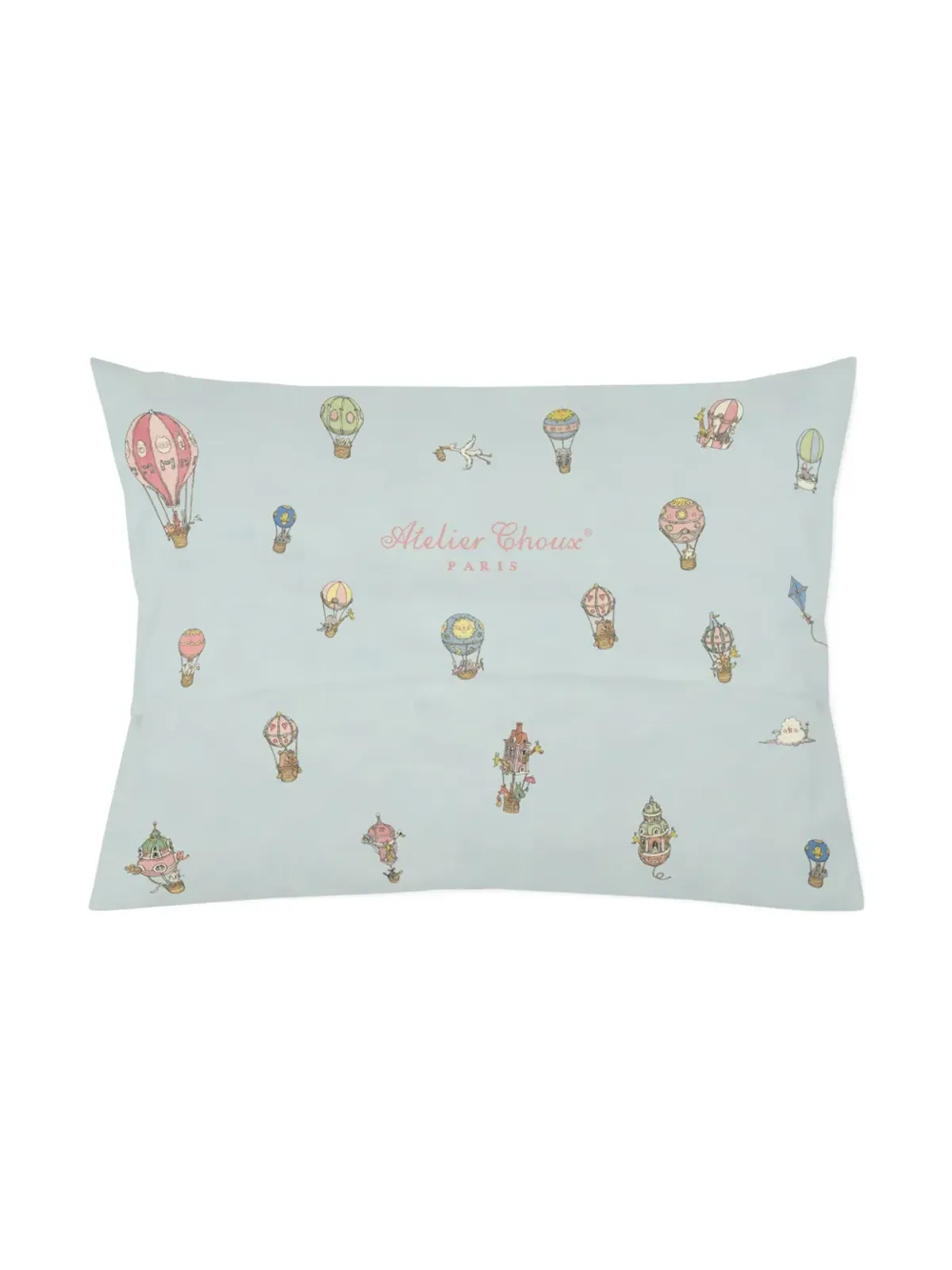 Atelier Choux 動物の館と風船プリント ピロー - 画像2