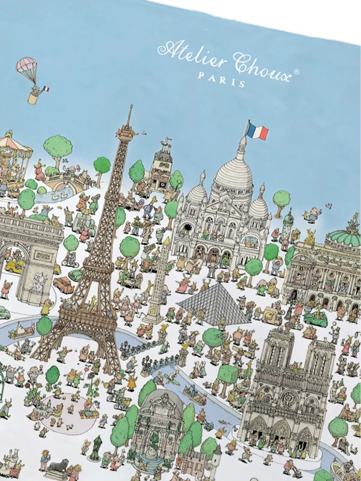 Atelier Choux リバーシブル おむつ替えマット - 画像5