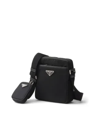 Prada トライアングルロゴ メッセンジャーバッグ ブラック - サムネイル4