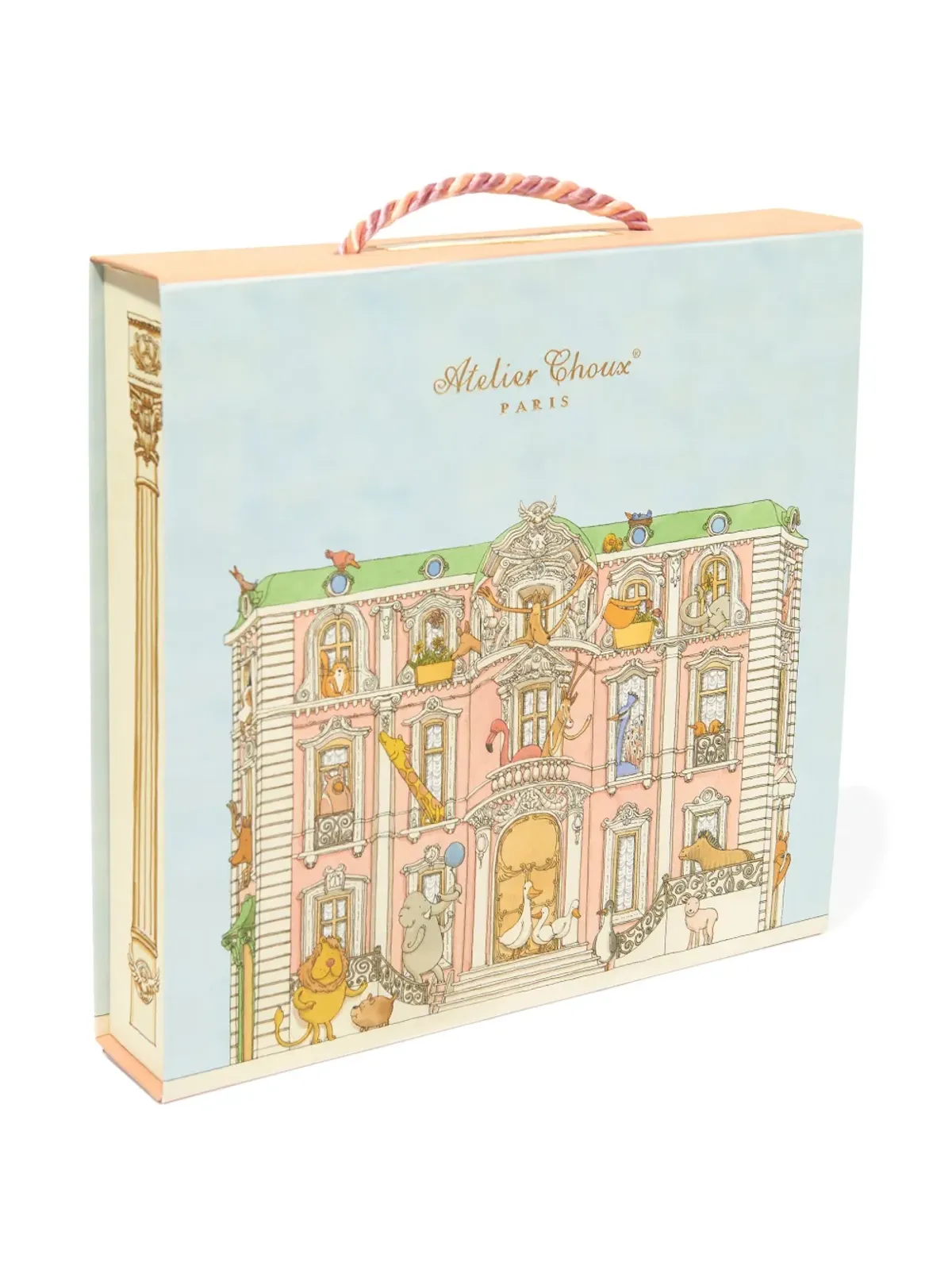 Atelier Choux バルーンプリント ビブ＆ブランケットセット - 画像5