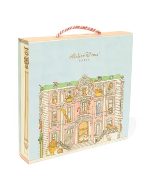 Atelier Choux バルーンプリント ビブ＆ブランケットセット - サムネイル5