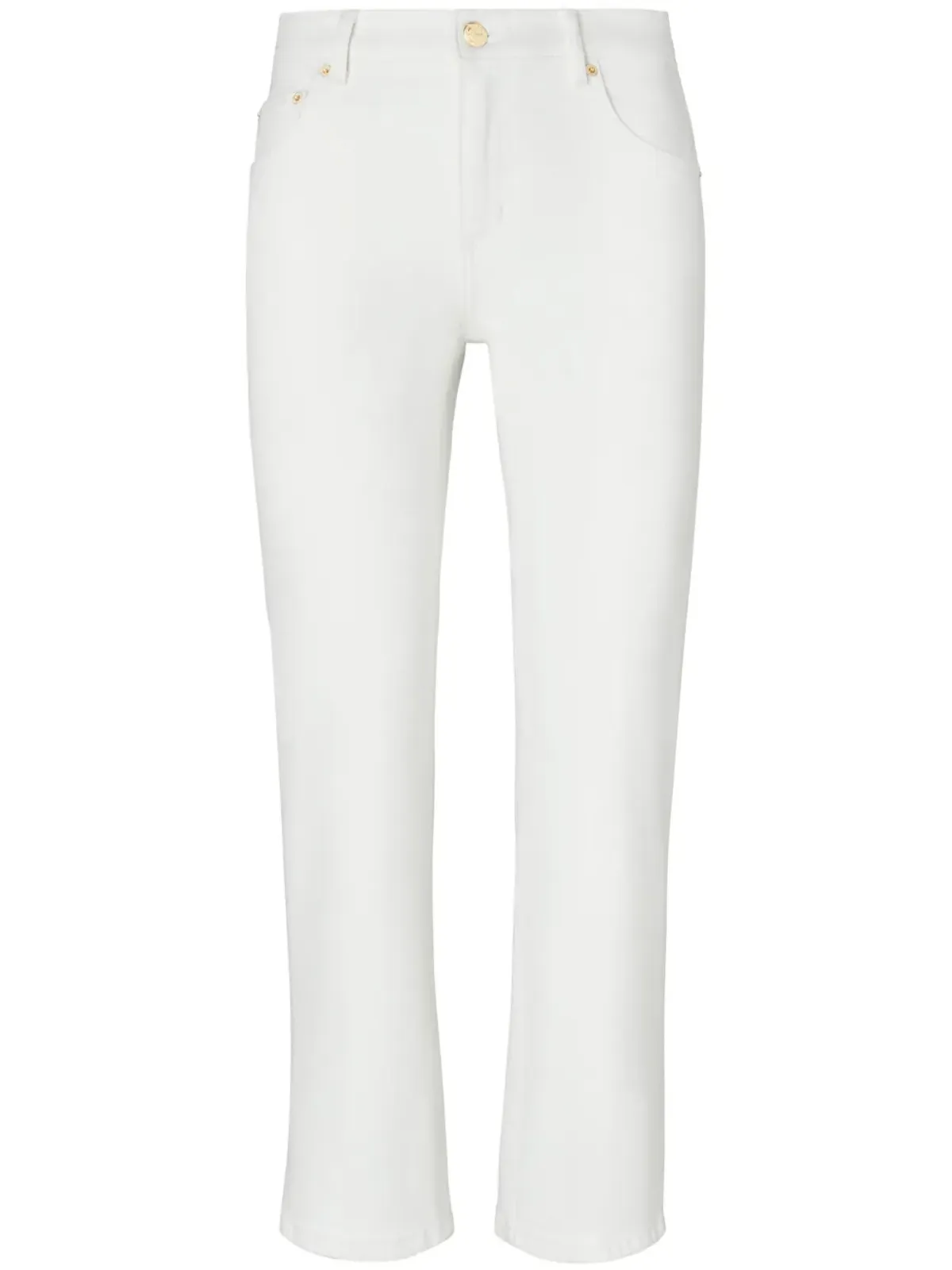 Tory Burch Kick Flare ジーンズ - ホワイト - 画像1