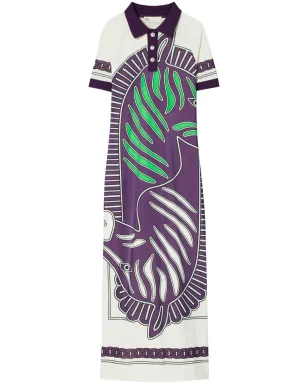 Tory Burch メッシュポロドレス - ベージュ - サムネイル1