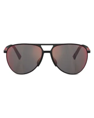 Prada Linea Rossa プリント パイロットフレーム サングラス - サムネイル1