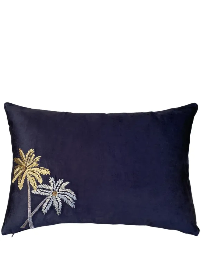 Les-Ottomans Les-Ottomans Palms ベルベットクッションの商品画像