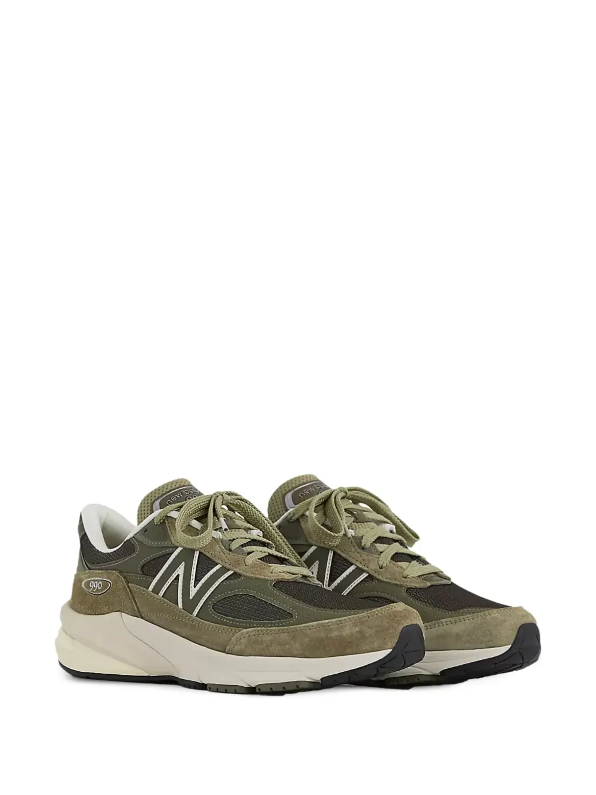 New Balance 990v6 「True Camo」スニーカー グリーン - 画像2