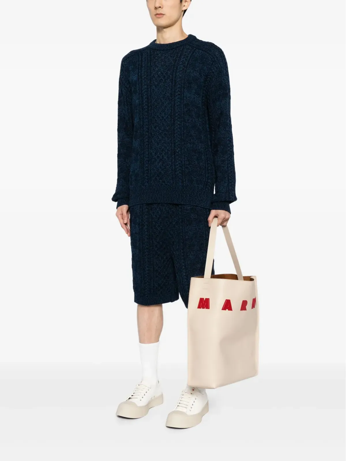 Marni Museo レザー トートバッグ - 画像2