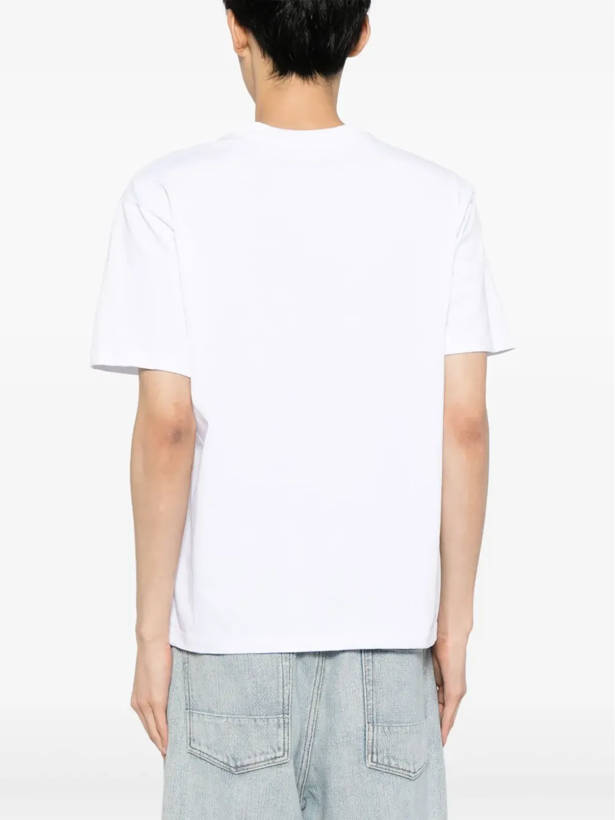 Ground Zero ユニバーシティ ロゴプリント コットンTシャツ - 画像5