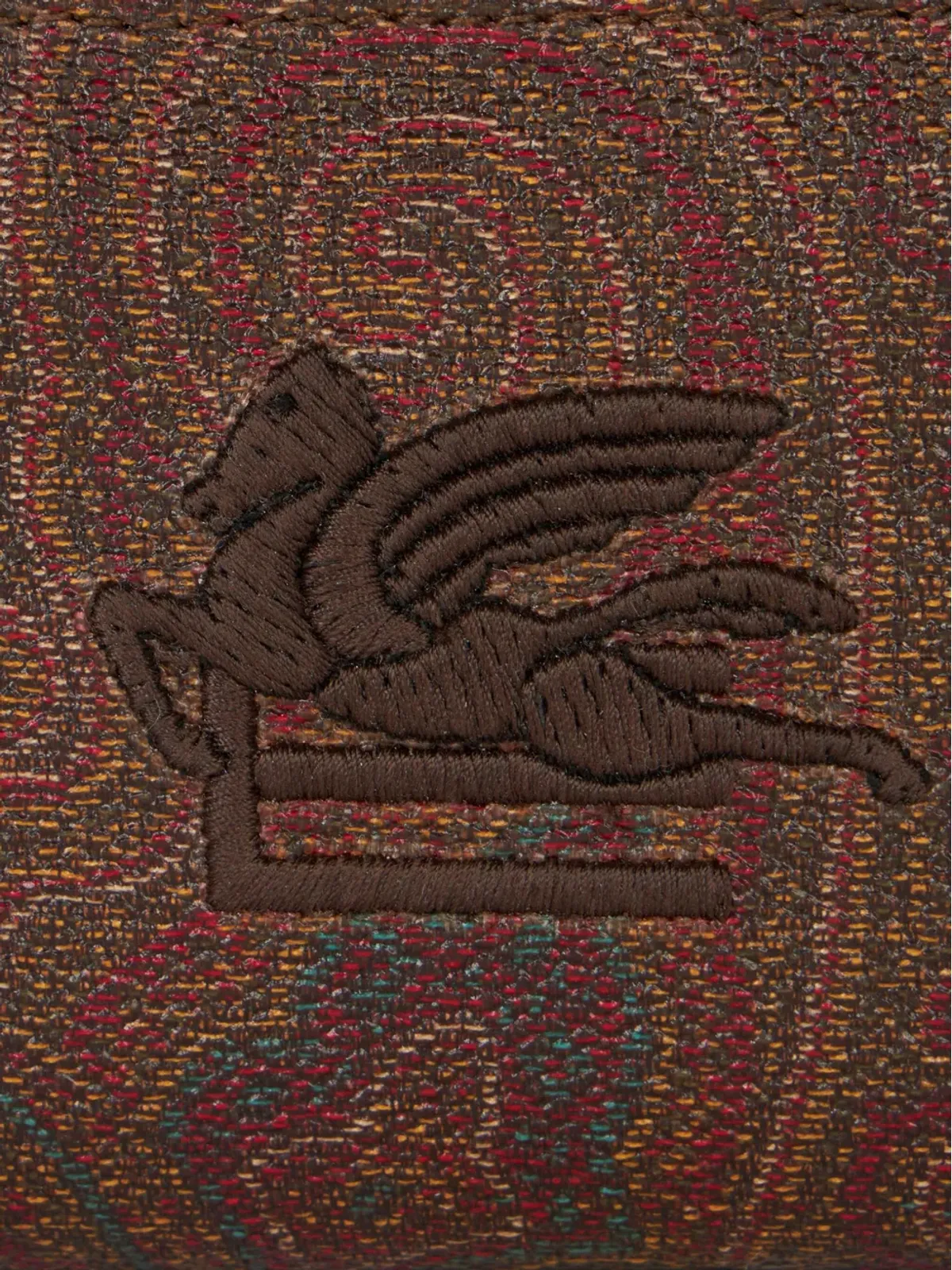 ETRO Pegaso ジップアラウンド ウォレット - ブラウン - 画像4