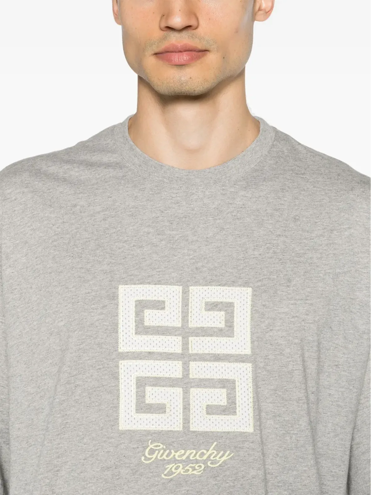 Givenchy 4Gモチーフ コットン Tシャツ - グレー - 画像5