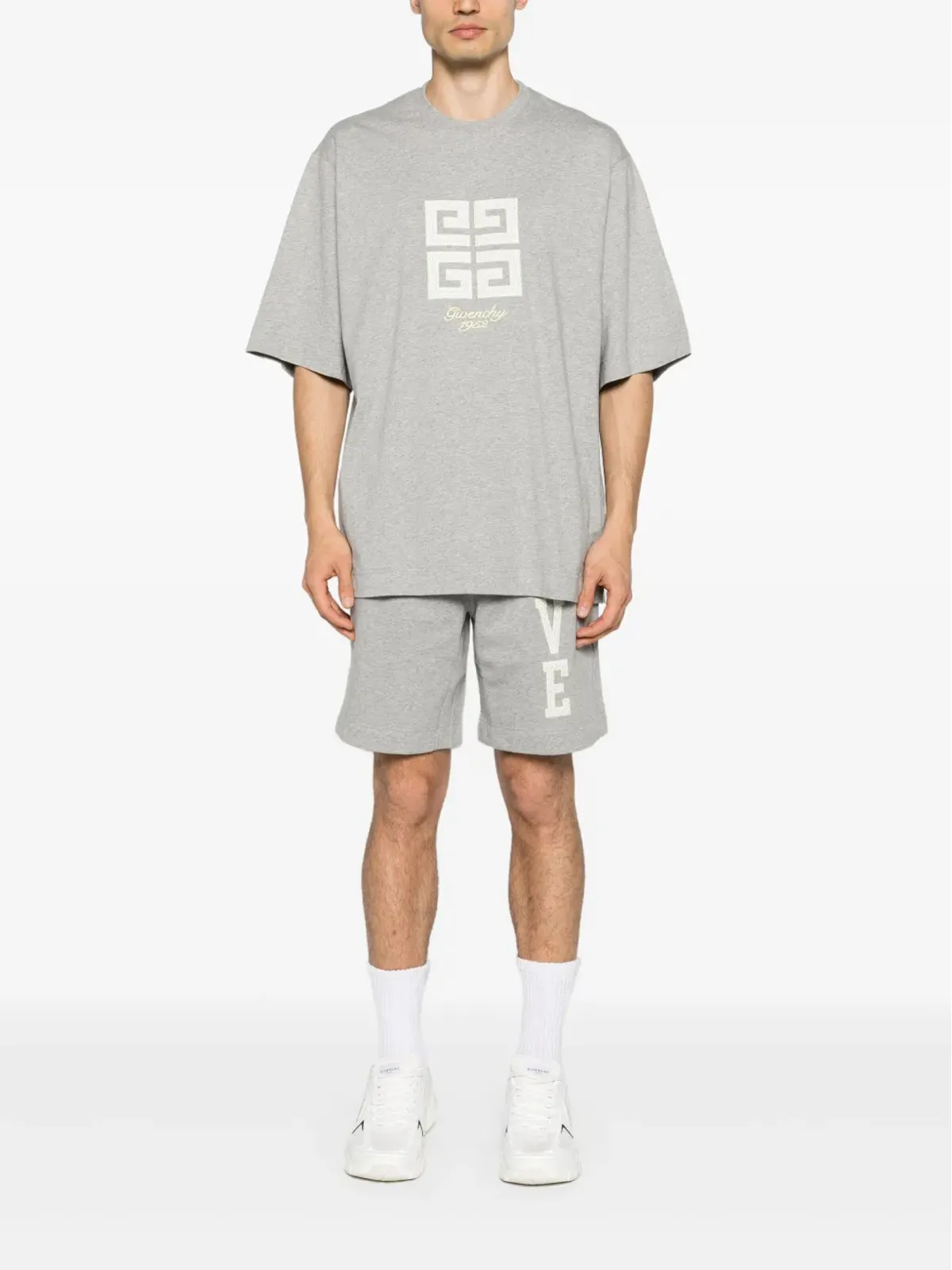 Givenchy 4Gモチーフ コットン Tシャツ - グレー - 画像2