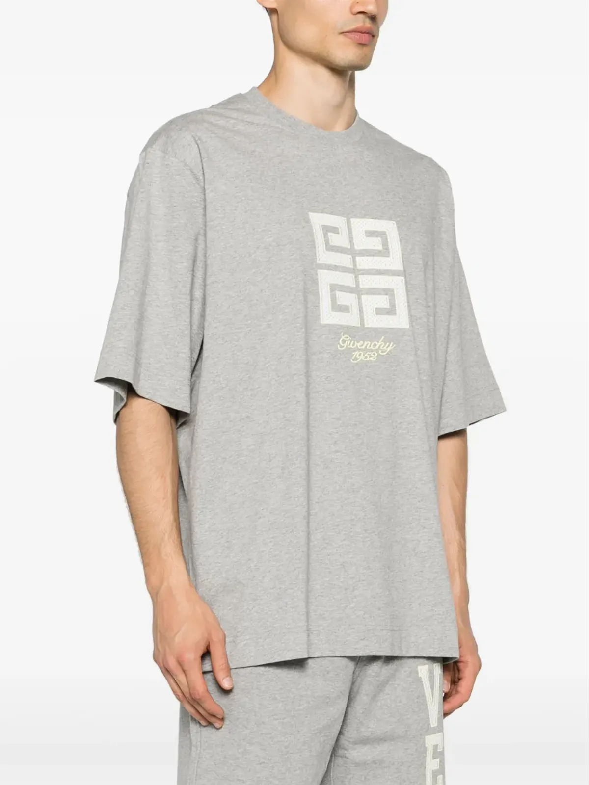 Givenchy 4Gモチーフ コットン Tシャツ - グレー - 画像3