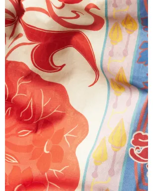 ETRO サマー コットン混紡 シャツドレス - レッド - サムネイル4