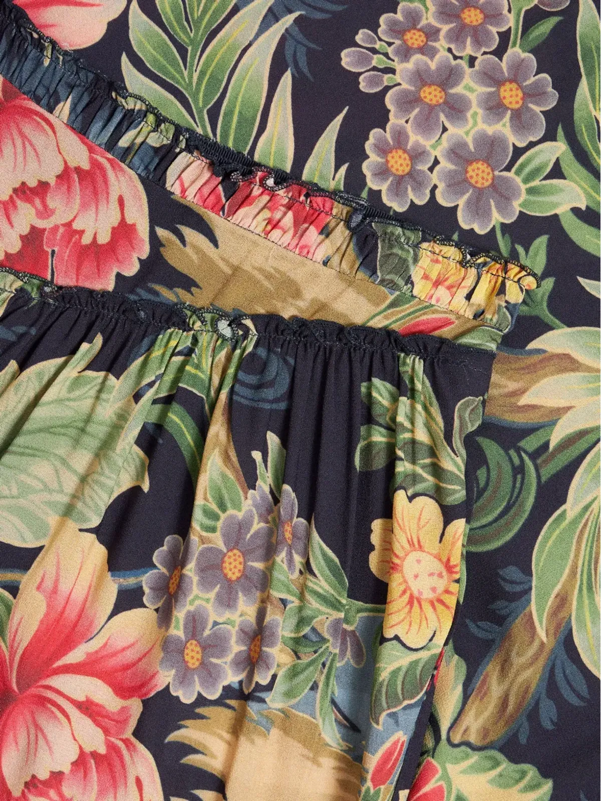ETRO プリント ミディスカート - ブルー - 画像5