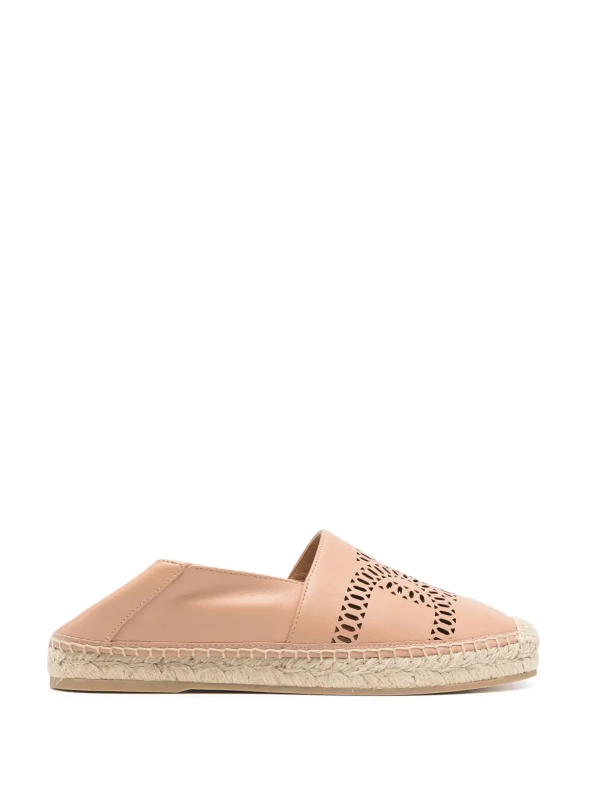 Tod's Kate レザーエスパドリーユ - ニュートラルカラー - 画像5