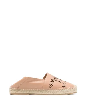 Tod's Kate レザーエスパドリーユ - ニュートラルカラー - サムネイル5