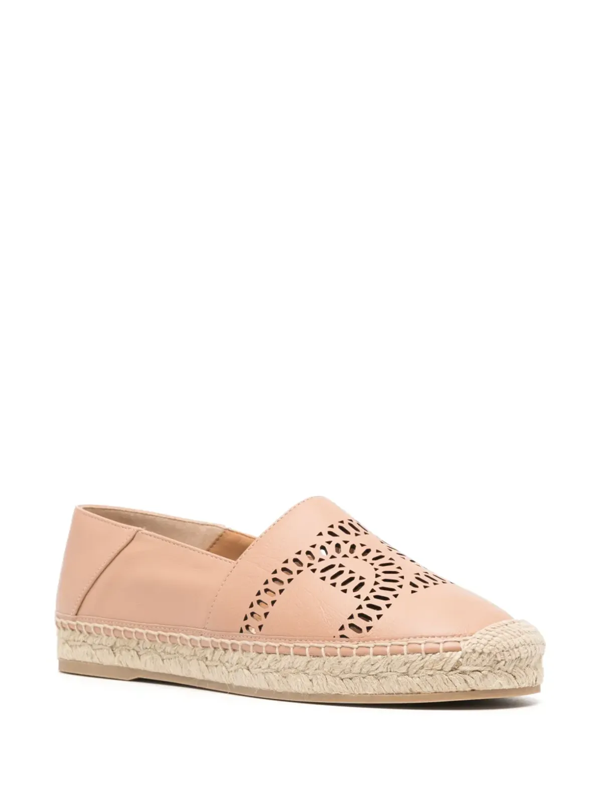 Tod's Kate レザーエスパドリーユ - ニュートラルカラー - 画像2