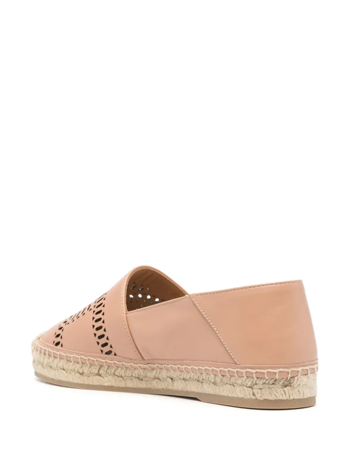 Tod's Kate レザーエスパドリーユ - ニュートラルカラー - 画像3