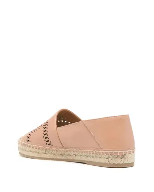 Tod's Kate レザーエスパドリーユ - ニュートラルカラー - サムネイル3